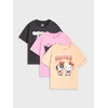 Sinsay - Pamuk majice sa printom 3 pack Hello Kitty and Friends - šareno