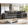 Kotna garnitura Muncie 103 Siva, Funkcija spanje, Predal, 250x162x85cm