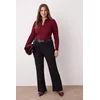 Trendyol Curve Ženska bluza Tbbaw26Af00005, Bordo