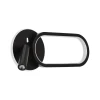 LED zidno svetlo MONET LED/13W/230V + LED/2W 3000/4000/6000K crna