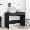 Radni stol Crni hrast 101x50x76,5 cm Konstruirano drvo