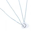Duo Heart Ogrlice - Srebrna KP21121