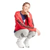 Adidas W 3S FT FZ HD, ženska jakna, crvena KVC49