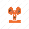 General Lee – Nalepka za Mammotion robotske kosilnice – Luba Mini Lidar AWD