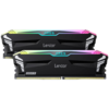 Lexar Ares DDR5 (2X16GB) 6400 CL32 1.4V Memory with heatsink and RGB lighting,Dual pack, Black Color