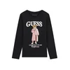 Guess Bluza J6BI12 K5793 Črna Regular Fit