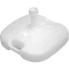 Postolje za suncobran belo 45x45cm - 20lit