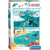 Clementoni Morje sestavljanka puzzle 2 x 60 kosov