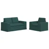 Set sofe 2 pcs Tamnozelena 162 x 80 x 82 cm tkanina