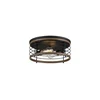 Westinghouse 61250 - Plafonska svetiljka ACKTON 2xE27/60W/230V rustično drvo