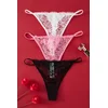 Trendyol Milla Ženski set donjeg veša Thmss25Ku00006, 3 komada, Crni