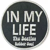 The Beatles In My Life Našitek za šivanje 80 mm