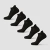 MP Unisex Trainer Socks (5 Pack) - Black - UK 2-5