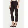 Rinascimento Capri hlače CFC0130137003 Temno rjava Slim Fit
