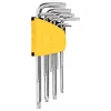 Deli Tools Komplet 9 šestrobih ključev Torx