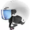 UVEX Rocket Junior Visor White-Black Mat 51-55