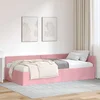Kutni okvir kreveta Ružičasta 80 cm x 200 cm Baršun
