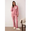 Trendyol Milla Ženski set pidžame Thmaw24Pt00176, Roze