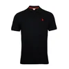 U.S. POLO ASSN. Majica  živo rdeča / črna
