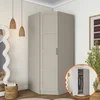 Hanah Home BA279 ormar 91 × 210 × 57,5 cm, peščana