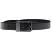 Calvin Klein Jeans FACETED BUCKLE 35MM AOP ADJ/REV LV04D7011G Črna