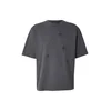 LEVIS  Majica HALF SLEEVE TEE siva/črna