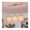 Brilagi - LED luster na sajli NUBILA 3xE27/60W/230V braon