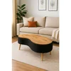 Hanah Home Vera klub sto 98 × 45 × 50 cm, crna