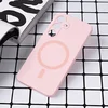 Maska za telefon Magsafe Pure color za Samsung S921B Galaxy S24, Roze