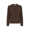MSCH COPENHAGEN Pulover Festina Hope temno rjava
