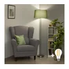 Brilagi - LED podna lampa CERIA 1xE27/40W/230V prečnika 45 cm zelena/mat hrom