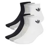 ADIDAS ORIGINALS Nogavice Mid , bež, črna, bela