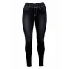SHEEGO Jeans pajkice Die Biker črn denim