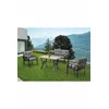 HANAH HOME Baštenska garnitura Nergiz 2+1+1 Grey Dark Grey