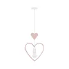 Heart H Pendant Lamp 1X20W E27 Iq Kids Pink