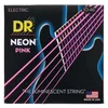 Set strun za električno kitaro Neon Pink NPE-10 DR Strings