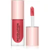 Makeup Revolution Pout Bomb sijaj za ustnice za večji volumen z visokim sijajem odtenek Peachy 4,6 ml