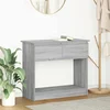 Konzolni stol s ladicama sivi Sonoma 85,5x38,5x74,5 cm