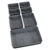 WENKO 64502100 - Organizator fioke FELT 28,5x20 cm siva