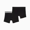 PUMA Everyday Mens Boxer Briefs 2 Pack, Black