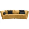 Mega Sofa Sofi senf žuta