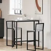 vidaXL miza Siva Sonoma 100 x 40 x 100,5 cm Inženirski les in jeklo