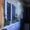 Led sijalice imitacija zavese 3x3m SVE boje BELA