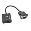 Kettz VGA na HDMI Konvertor + audio 3.5mm V2H