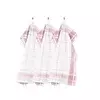 Set of 3 kitchen towels, cotton, 50 x 70 cm, Pharao, Pink - Tiseco