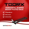 Toorx Horizontal Bumper Weight Plates Rack – stojalo za utežne diske – po naročilu (dobava 10 do 14 dni)