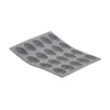 Silicone mold for mini-madlene, 20 pieces, 21 x 17.6 cm - de Buyer b