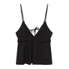 Pull&Bear Top PACIFIC črna