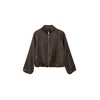 s.Oliver BLACK LABEL Prehodna jakna temno rjava