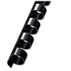 SPIRALA PLASTIČNA FI-22MM PK50 FORNAX CRNA